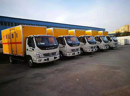 浉河爆破器材运输车